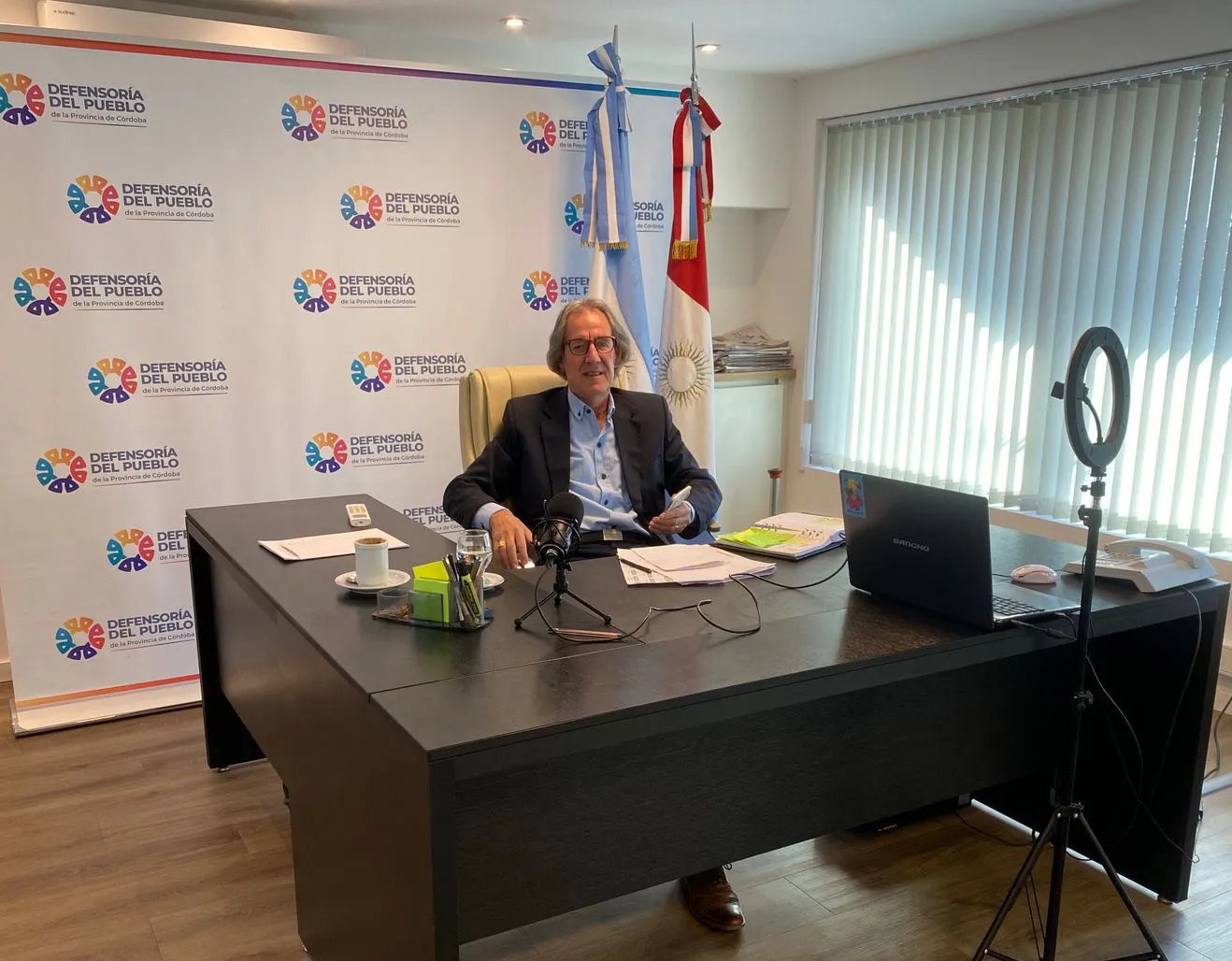 Foto 1. Carlos Galoppo, Defensor del Pueblo Adjunto de la Provincia de Córdoba.